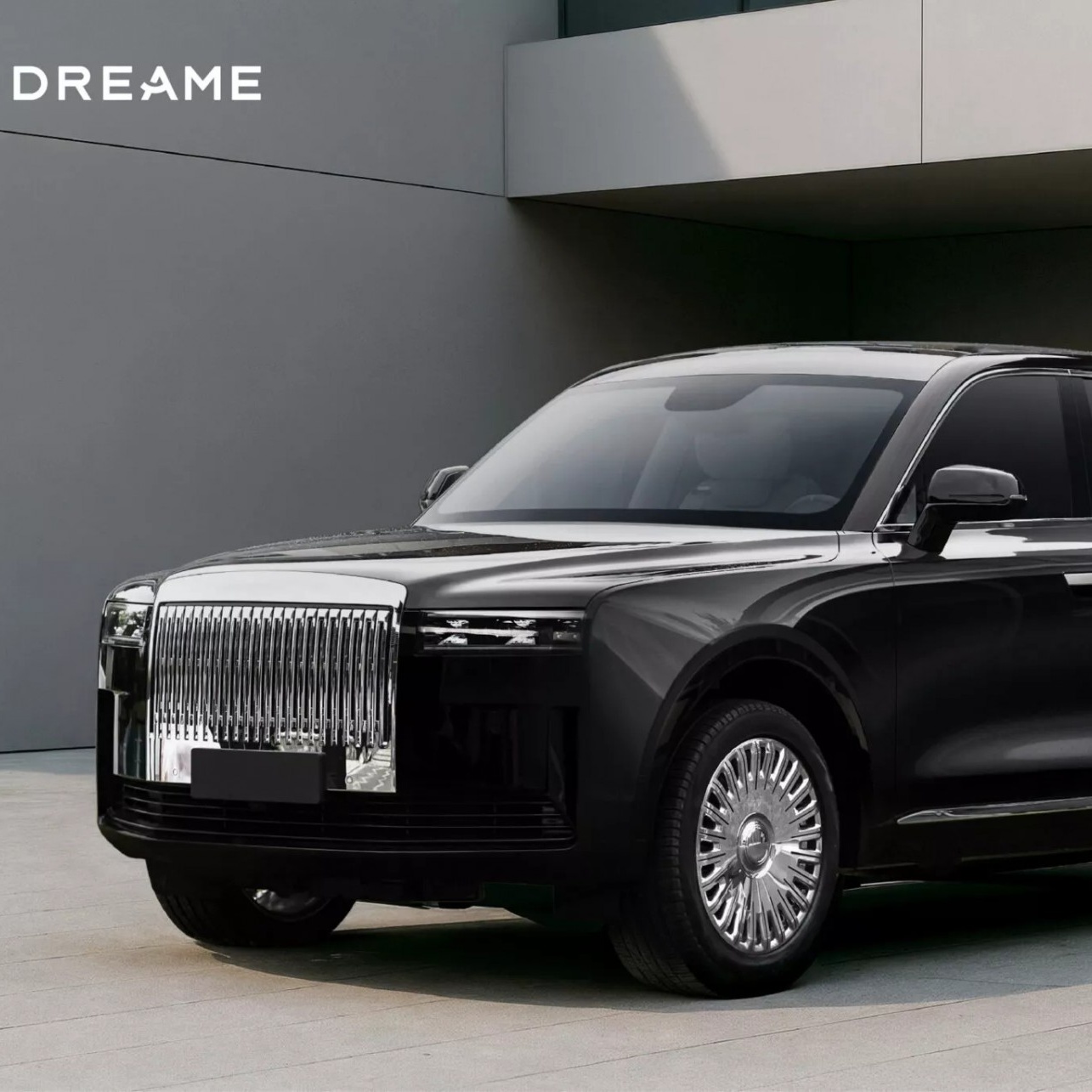 Công ty sản xuất máy hút bụi Dreame hé lộ hình ảnh SUV điện trông giống hệt Rolls-Royce Cullinan