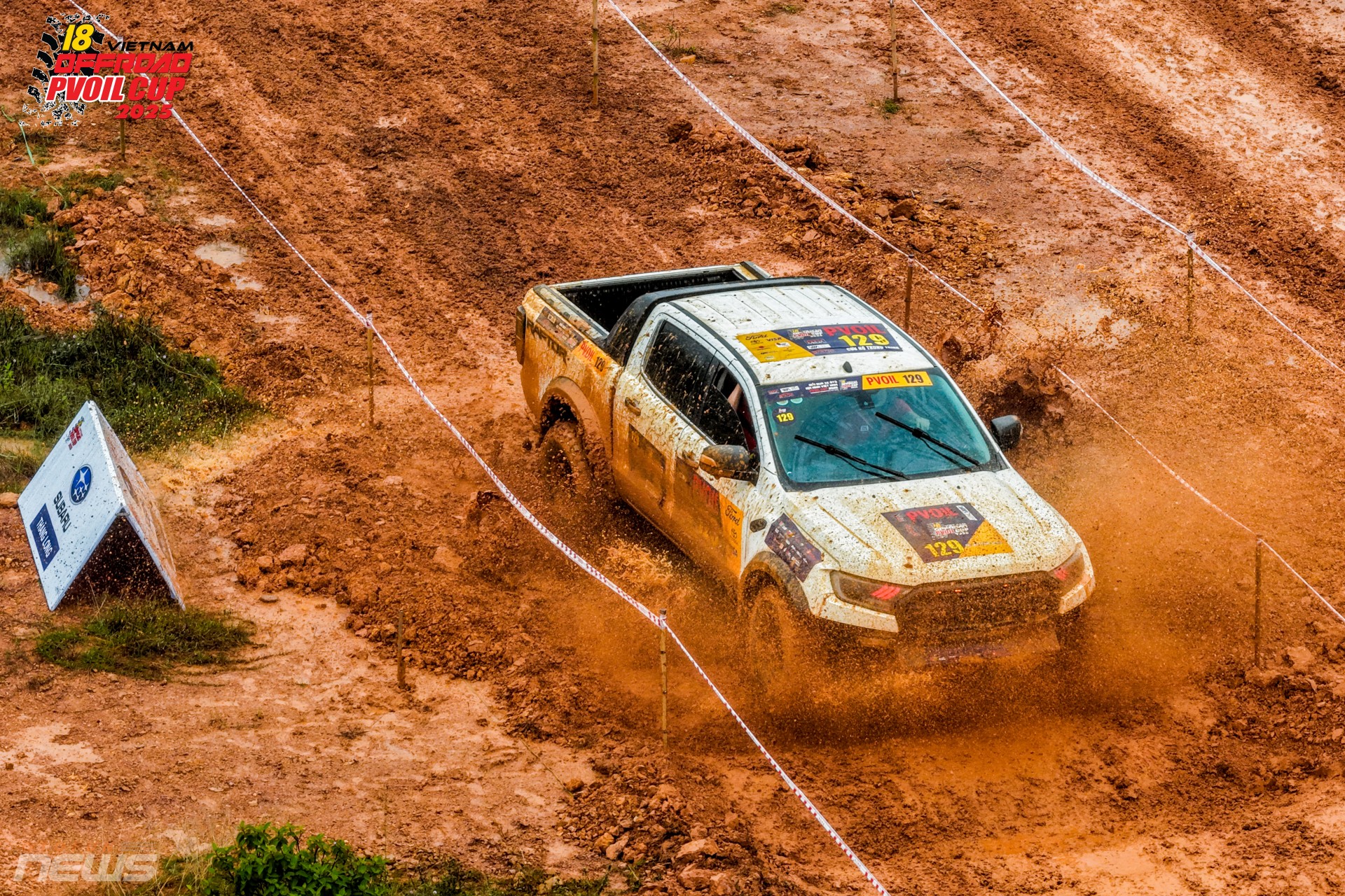 Hạng Cơ bản VOC 2025: Khi xe thương mại bước vào 'đấu trường bùn đất'