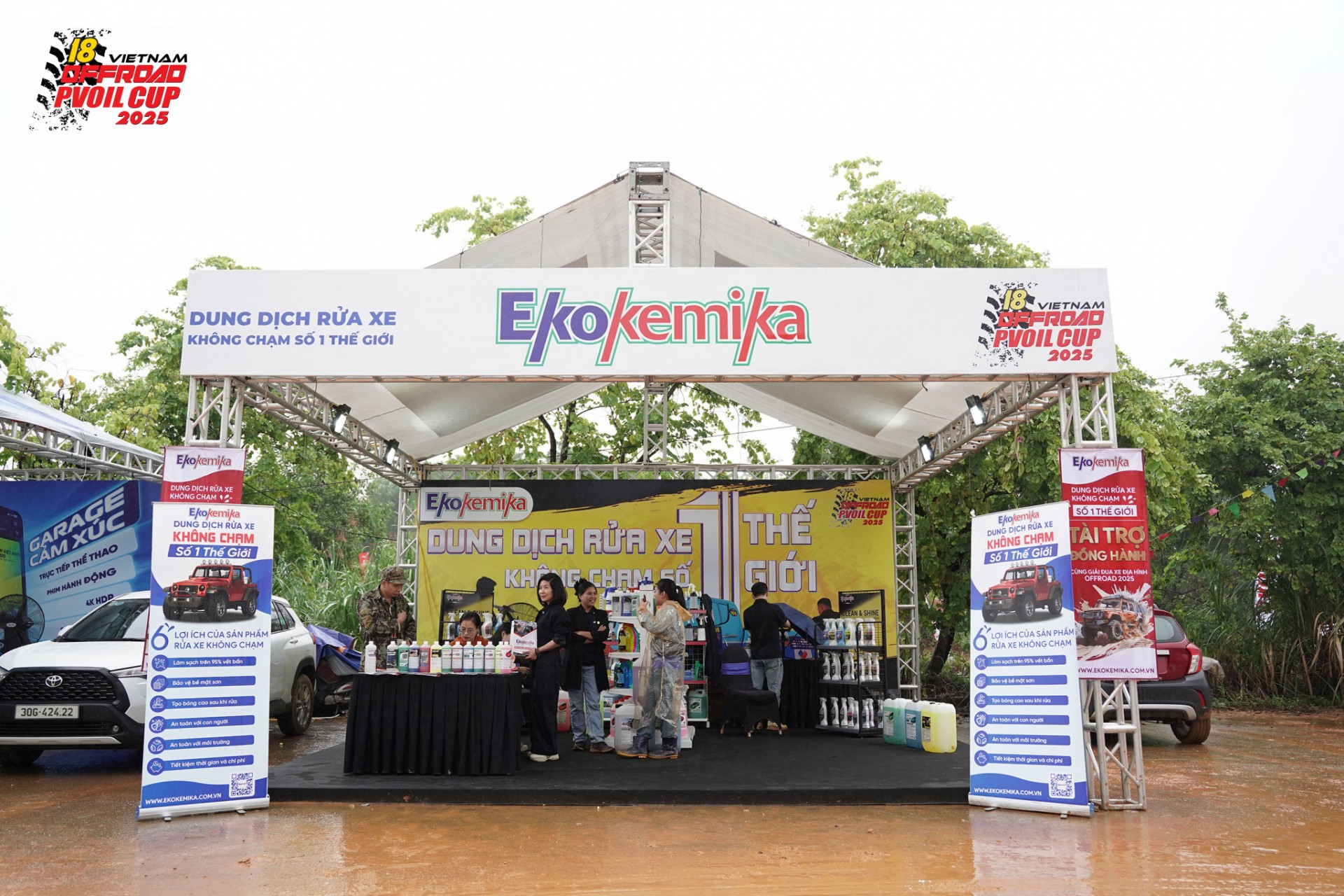 [PVOIL VOC 2025] Dấu ấn của Ekokemika với trạm rửa xe không chạm