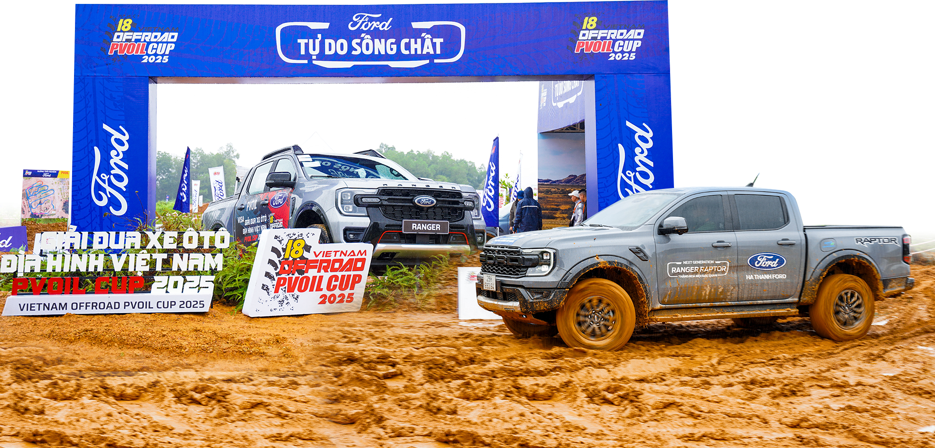 Cầm lái Ford tại VOC 2025: Bạn chọn “Quái vật” Raptor hay “Chuyên gia” Everest?