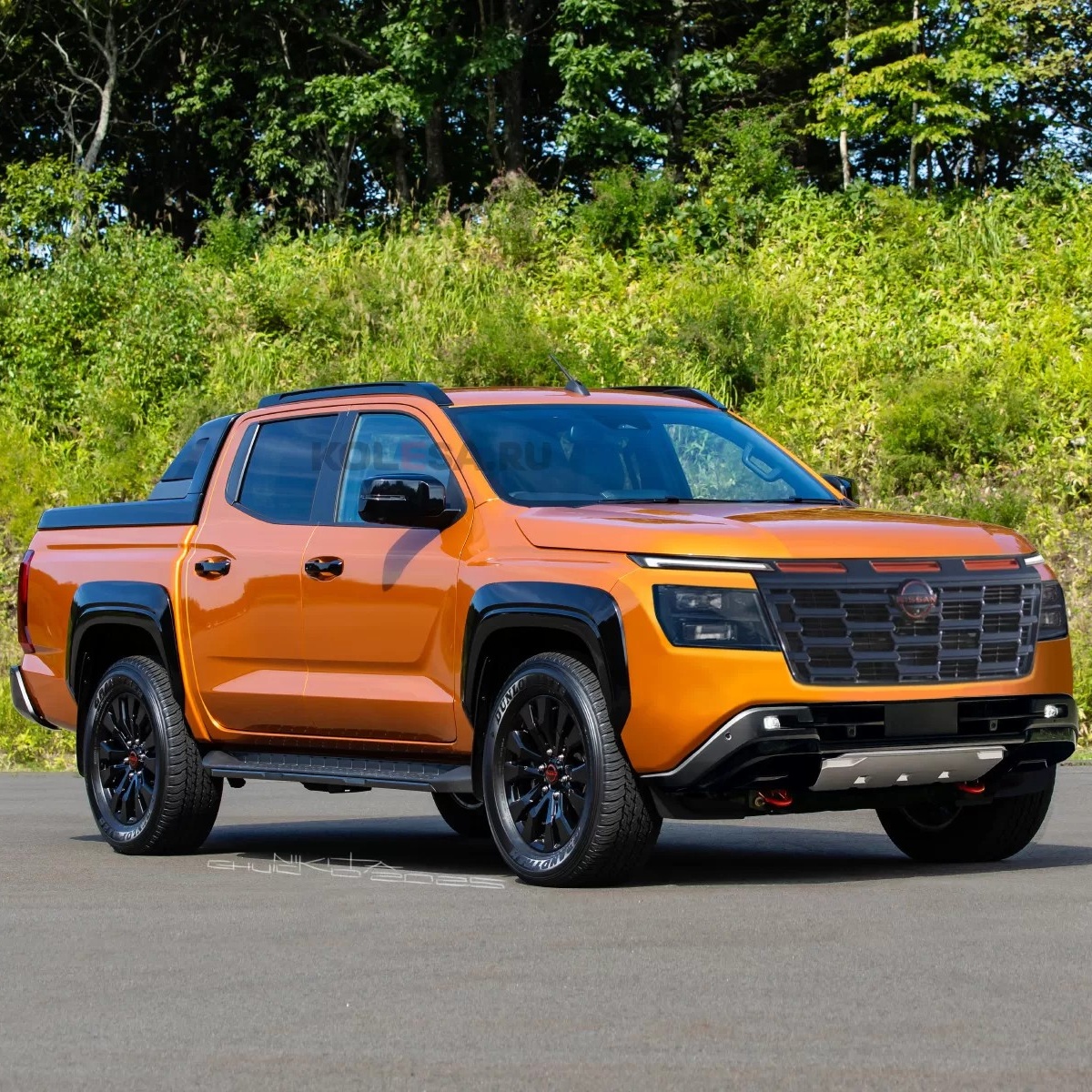 Nissan Navara thế hệ mới lộ diện, chia sẻ khung gầm Triton