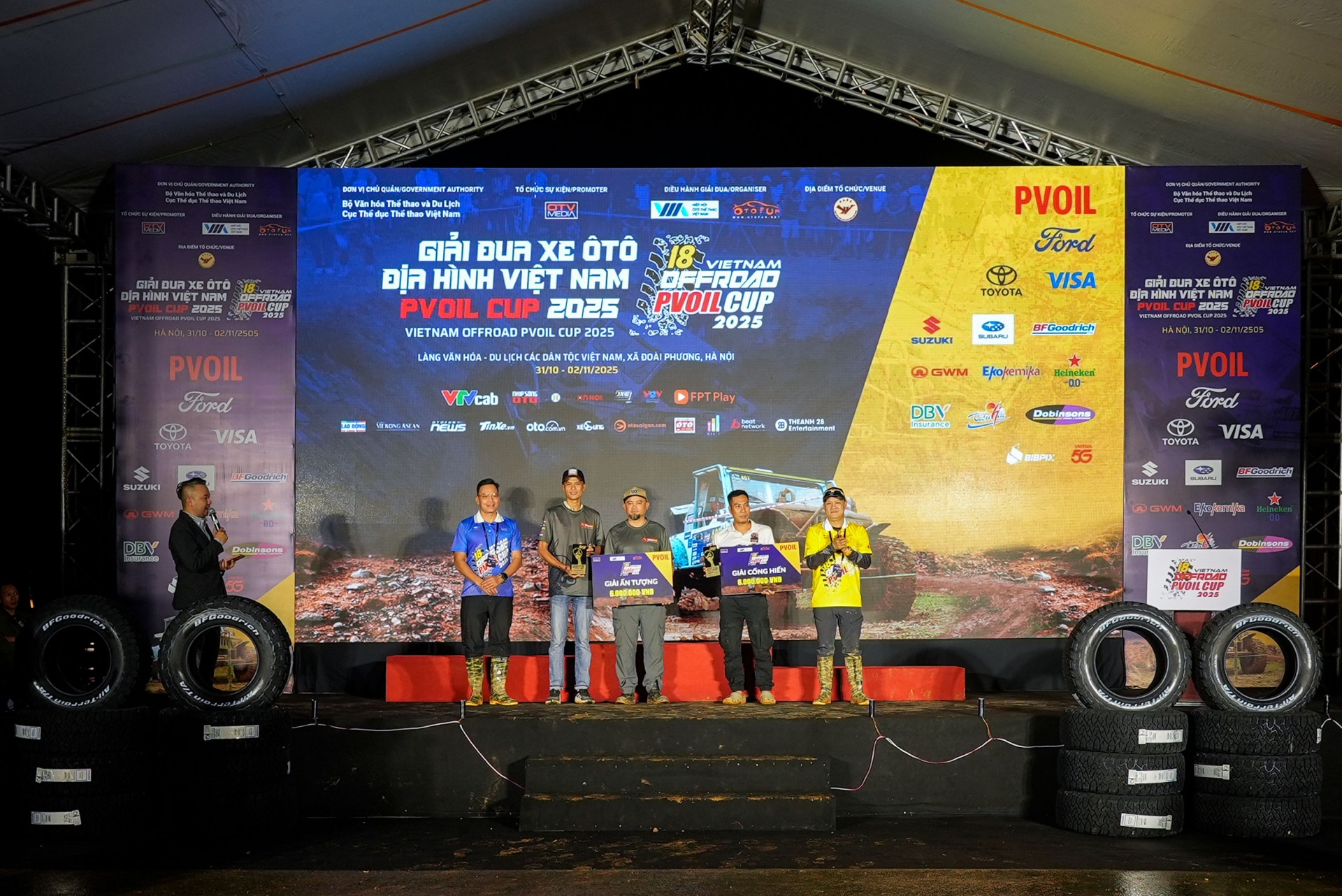 Tổng kết Giải Đua xe Ô tô Địa hình Việt Nam PVOIL CUP 2025