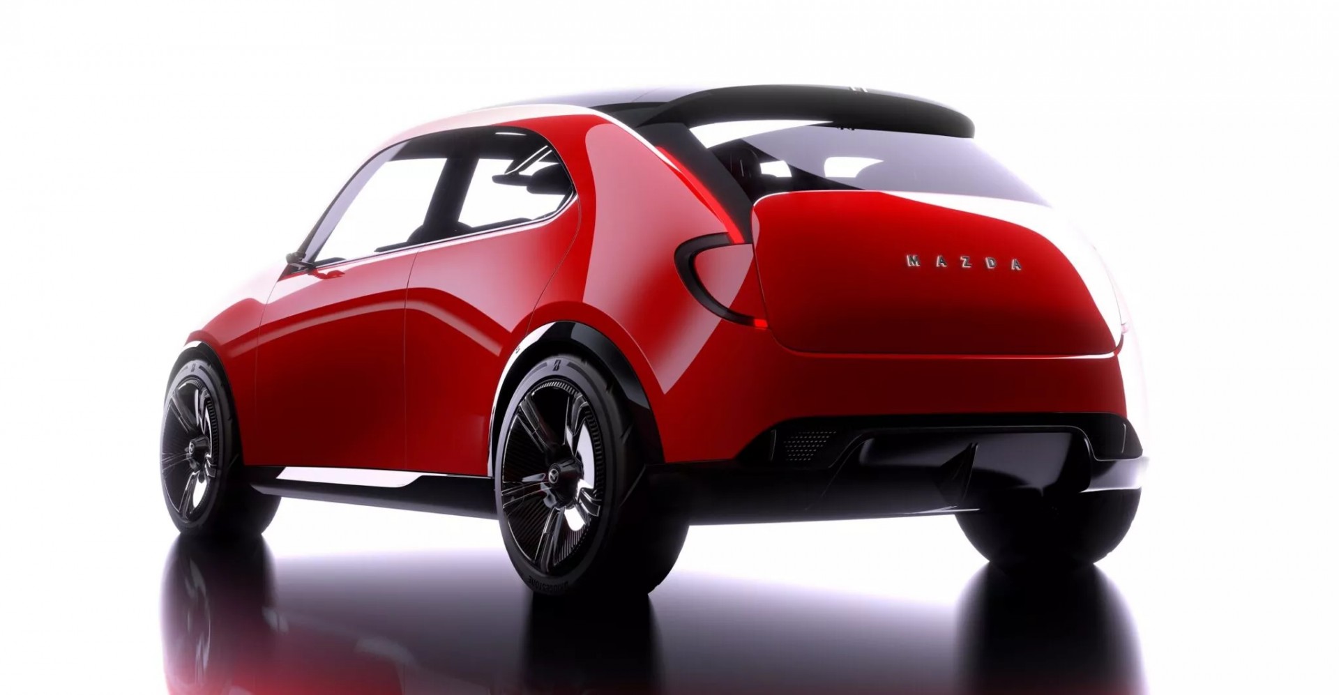 Phía sau của Mazda Vision-X Compact