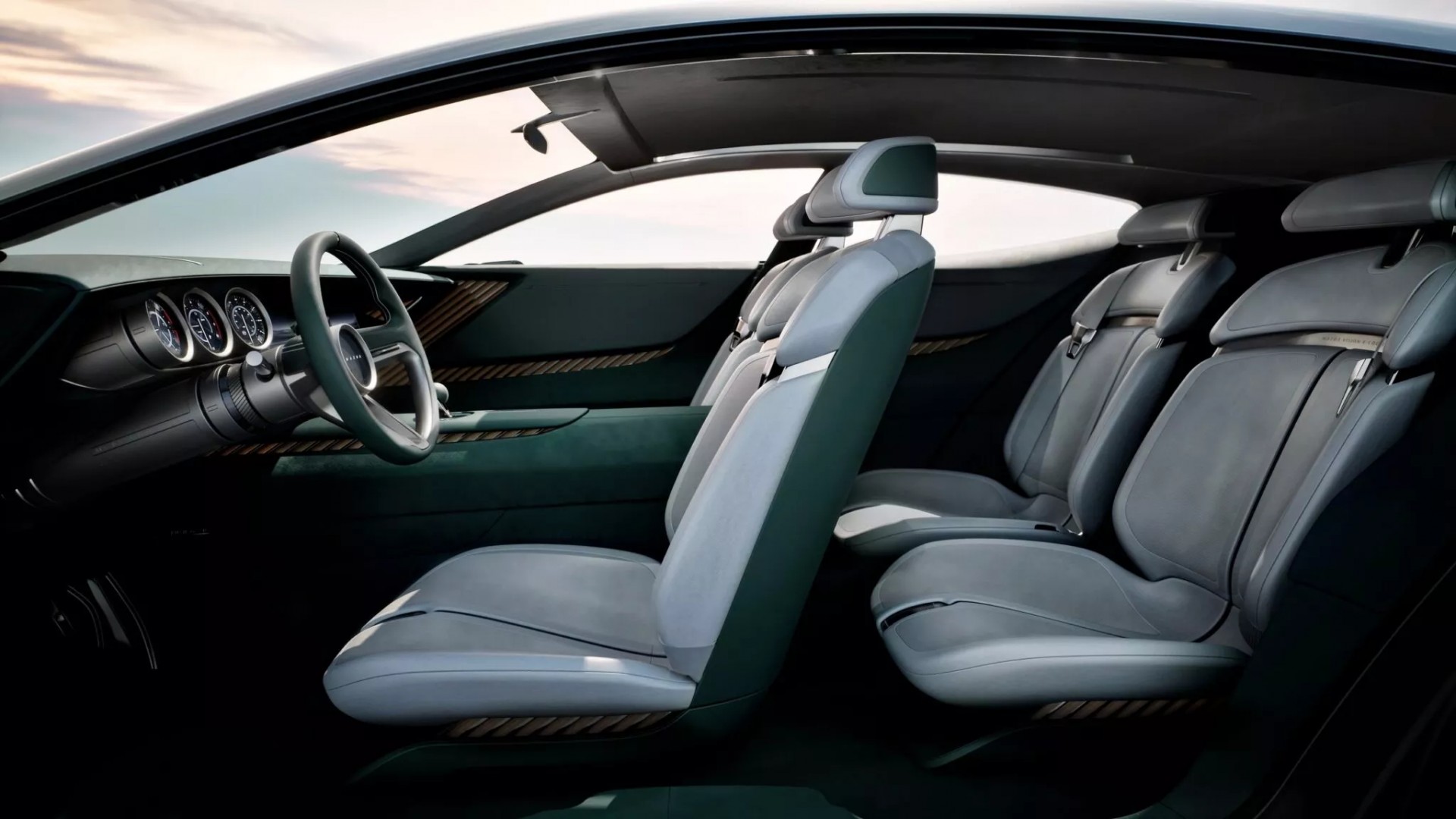 Bố cục ghế ngồi của Mazda Vision-X Coupe