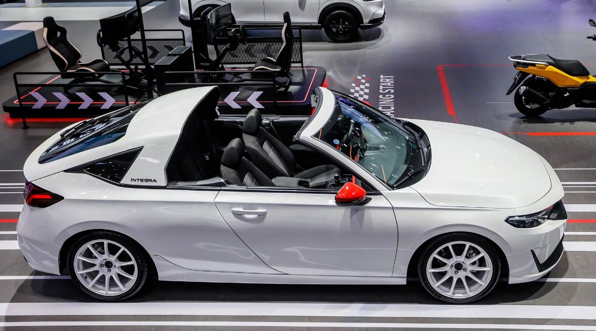 Honda Integra Targa được chế tạo chủ yếu cho mục đích trưng bày chứ không phải sản xuất