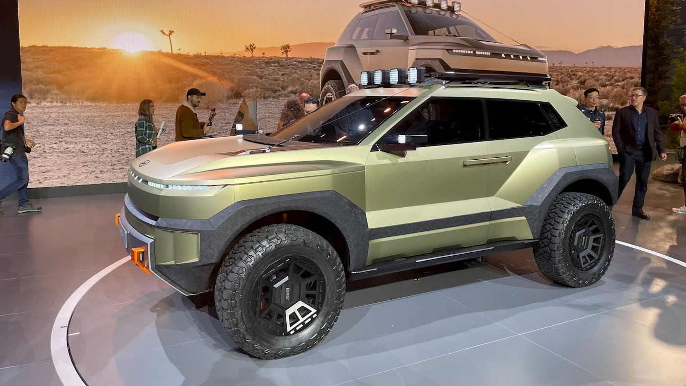 Mẫu Hyundai Crater Concept được trưng bày tại Triển lãm Ô tô Los Angeles 2025