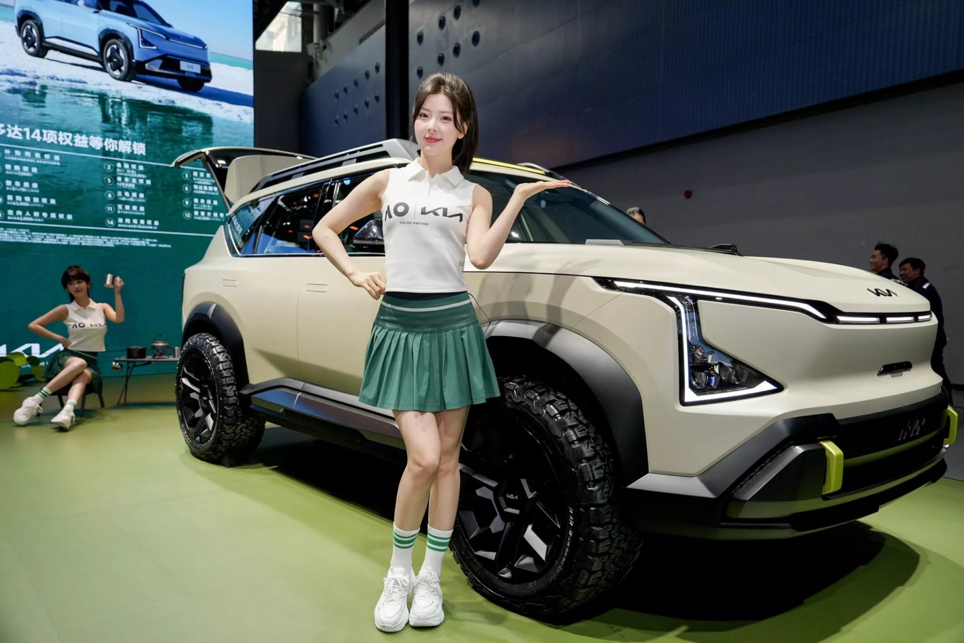 Kia EV5 WKNDR được trưng bày tại Triển lãm Ô tô Quảng Châu 2025