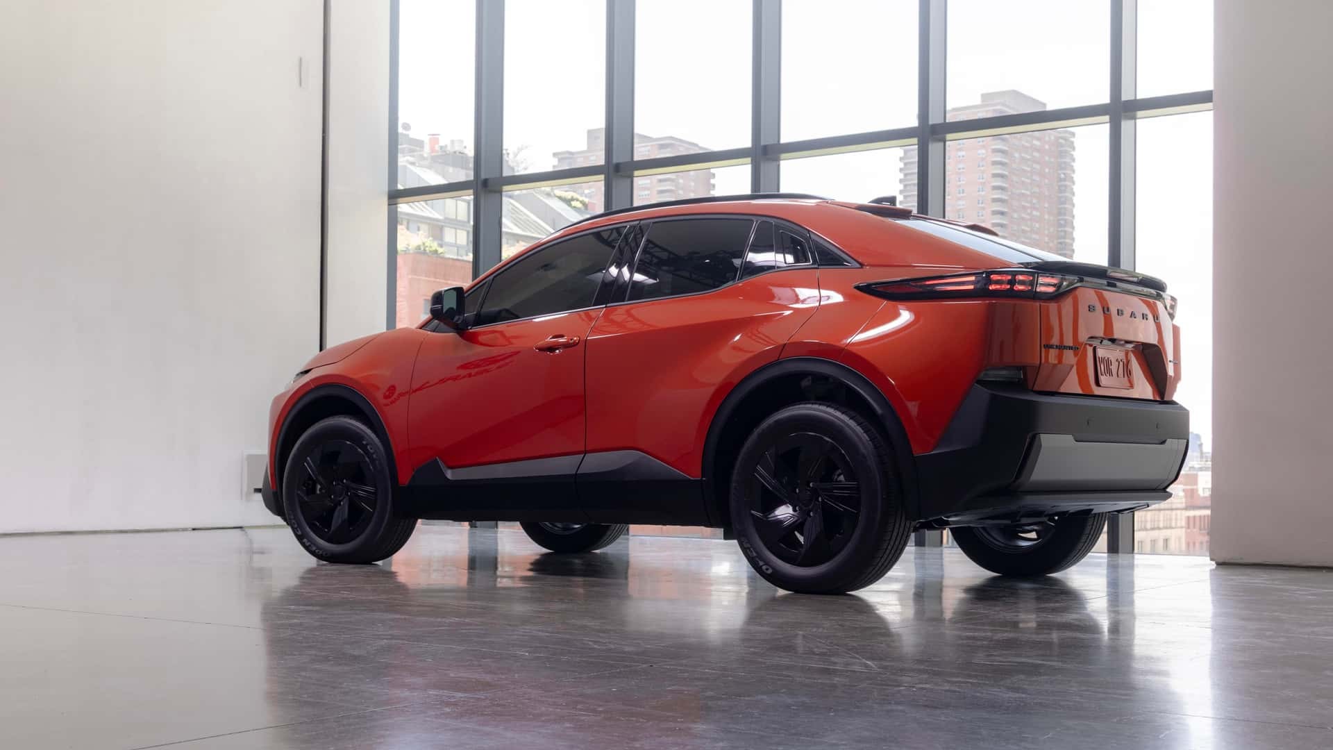 Phía sau của Subaru Uncharted 2026