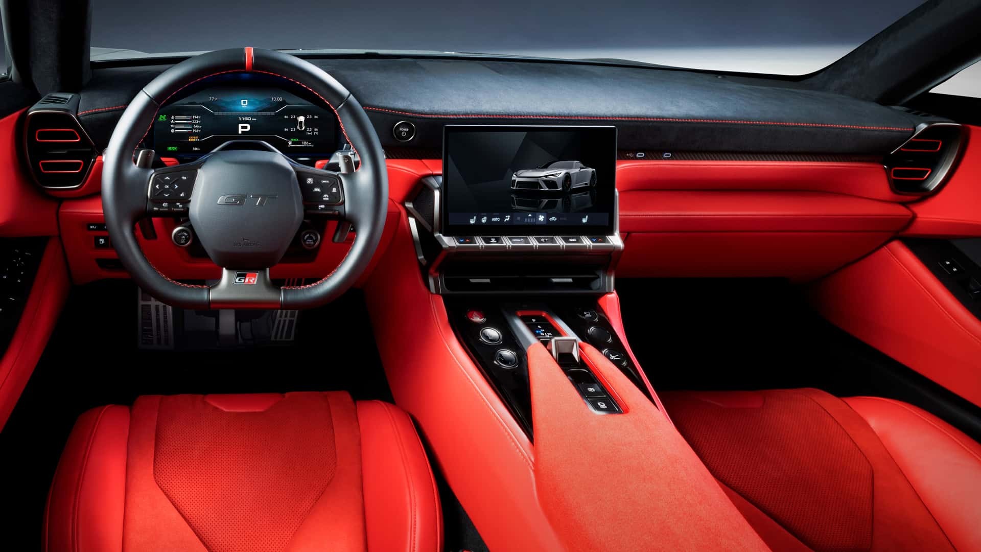 Khoang nội thất của Toyota GR GT