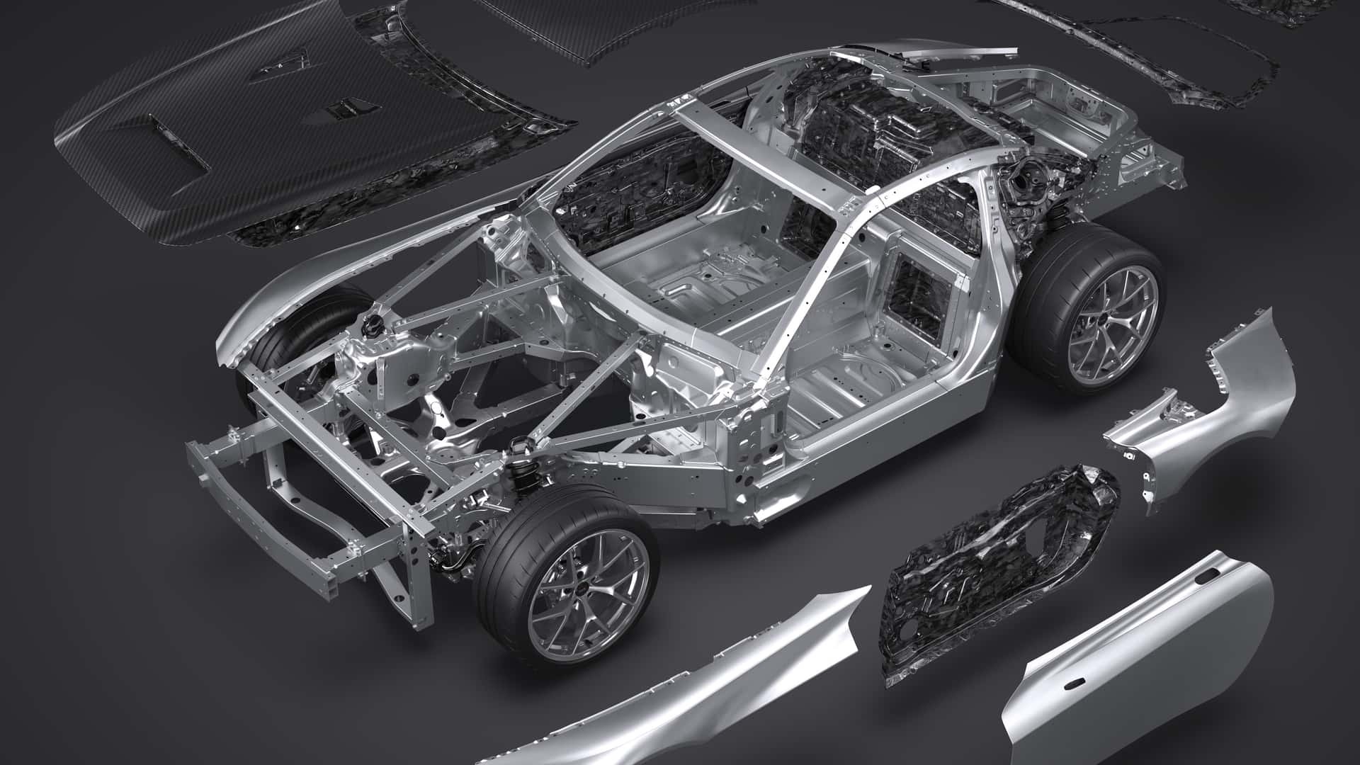 Toyota GR GT sử dụng khung xe bằng nhôm hoàn toàn