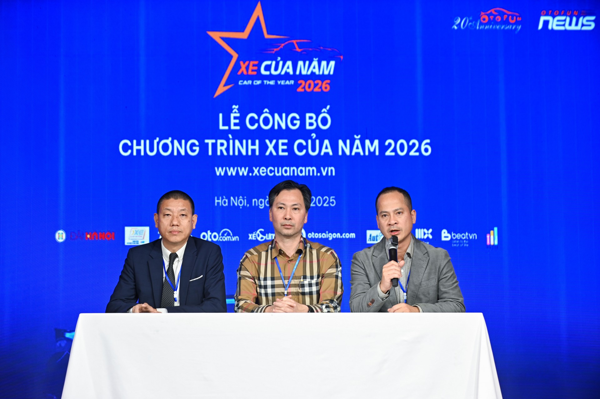 Ban Tổ chức Xe Của Năm 2026 giải đáp thắc mắc trong buổi Công bố chương trình