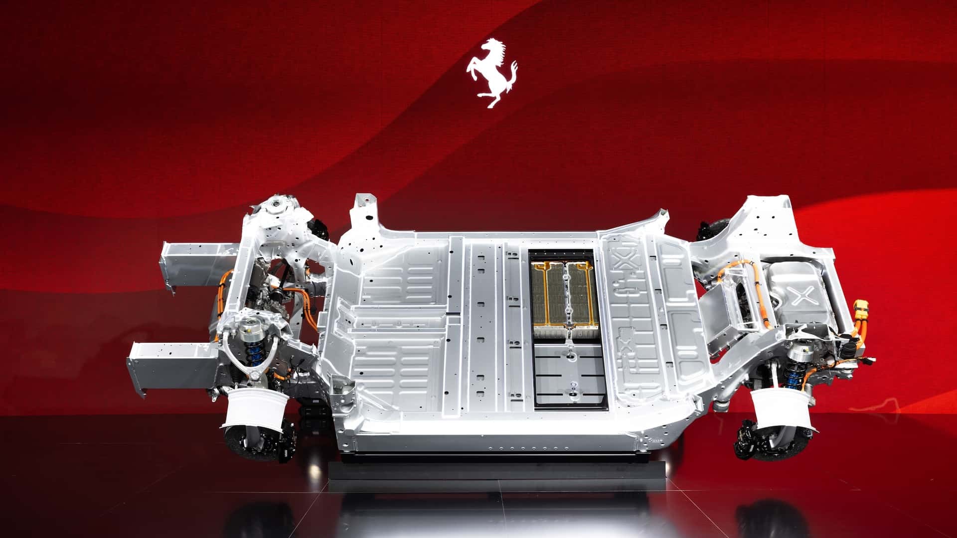 Ferrari hé lộ thông số kỹ thuật của mẫu siêu xe điện đầu tiên Elettrica Ferrari hé lộ thông số kỹ thuật của mẫu siêu xe điện đầu tiên Elettrica