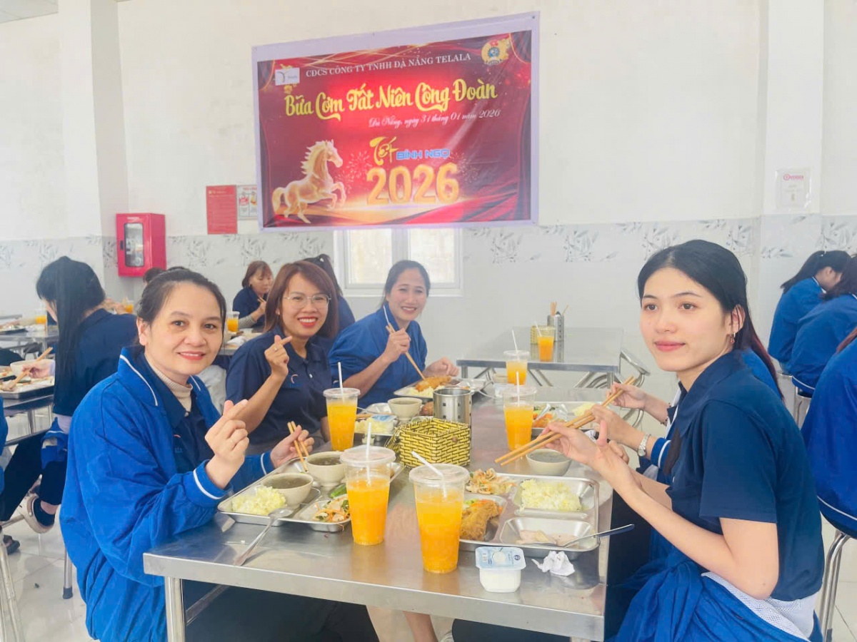 Đà Nẵng: Bữa cơm tất niên Công đoàn làm ấm lòng người lao động cuối năm