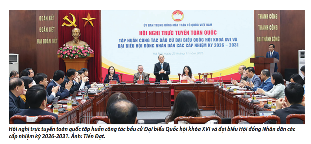 Phát huy vai trò của Mặt trận Tổ quốc Việt Nam trong công tác bầu cử