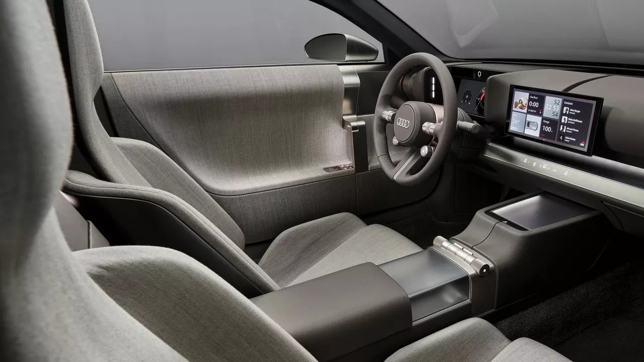 Không gian nội thất của Audi Concept C