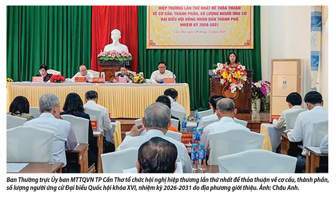 Chặt chẽ, dân chủ trong tổ chức hội nghị cử tri