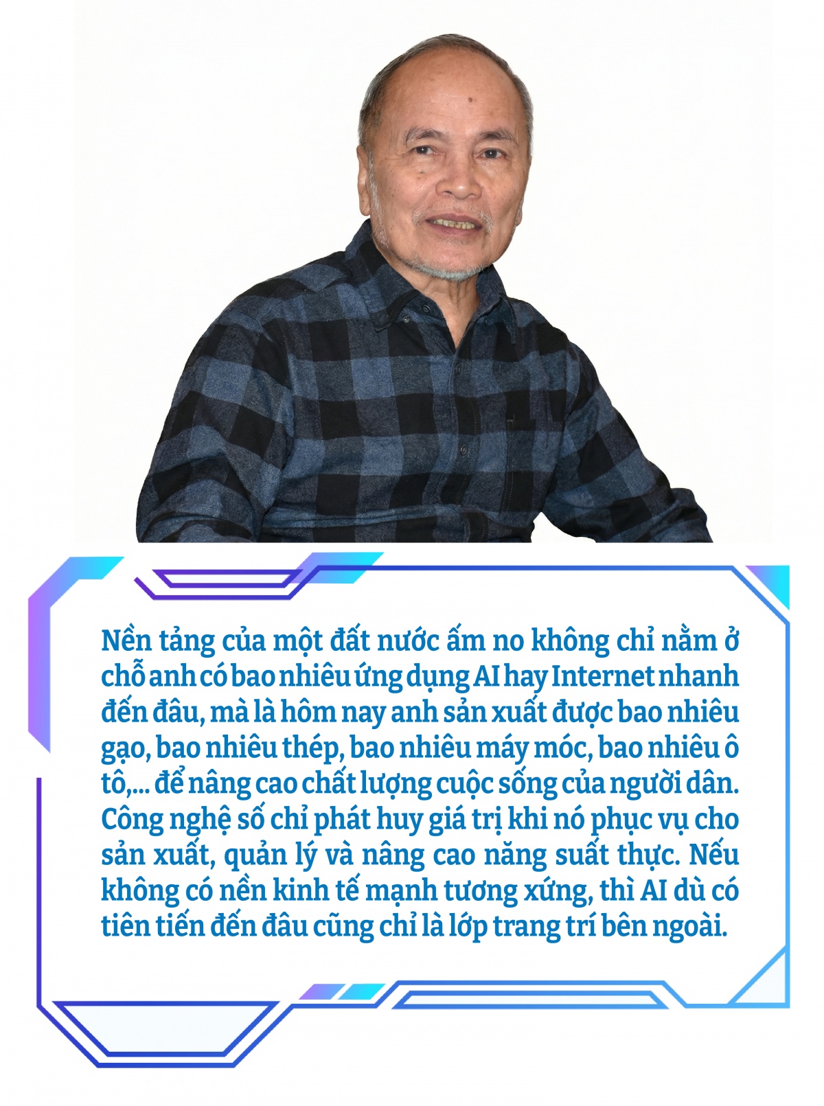 GS.TSKH Đinh Dũng: “Khoa học không thể chạy theo phong trào, càng không thể trông chờ phép màu”