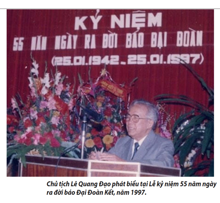 Chủ tịch Lê Quang Đạo và dấu ấn trong phát triển công tác lý luận của Mặt trận Tổ quốc Việt Nam