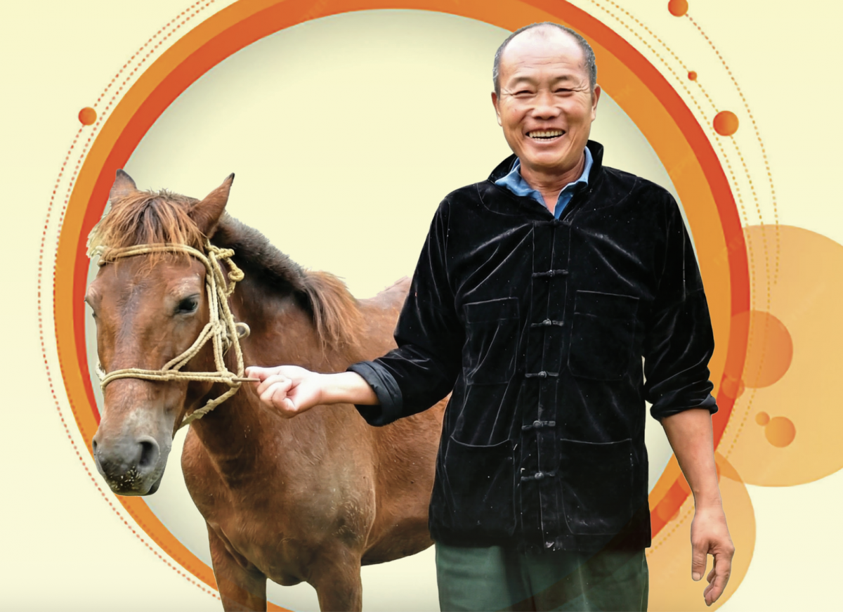 Ông Sùng  Seo Hòa được bà con gọi là “vua thắng cố” Si Ma Cai