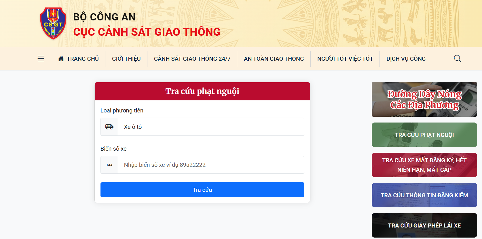 Người dùng nên tra cứu phạt nguội ở đâu?