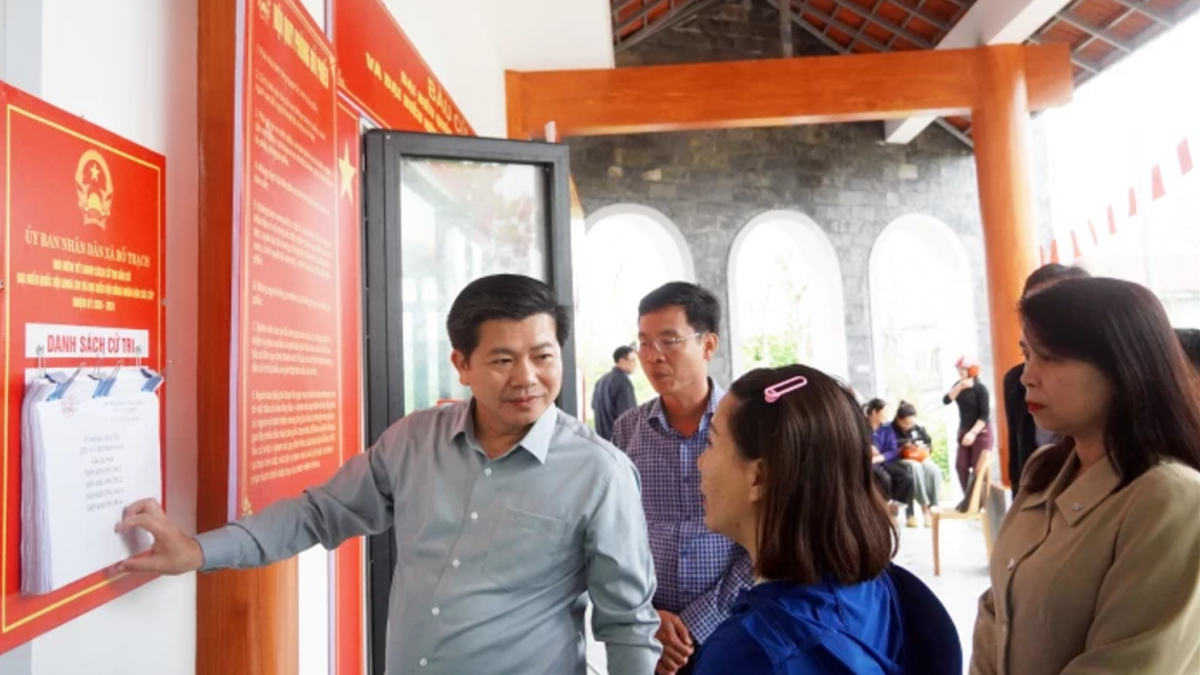 Bảo đảm mọi cử tri ở Quảng Trị đều được tham gia bầu cử