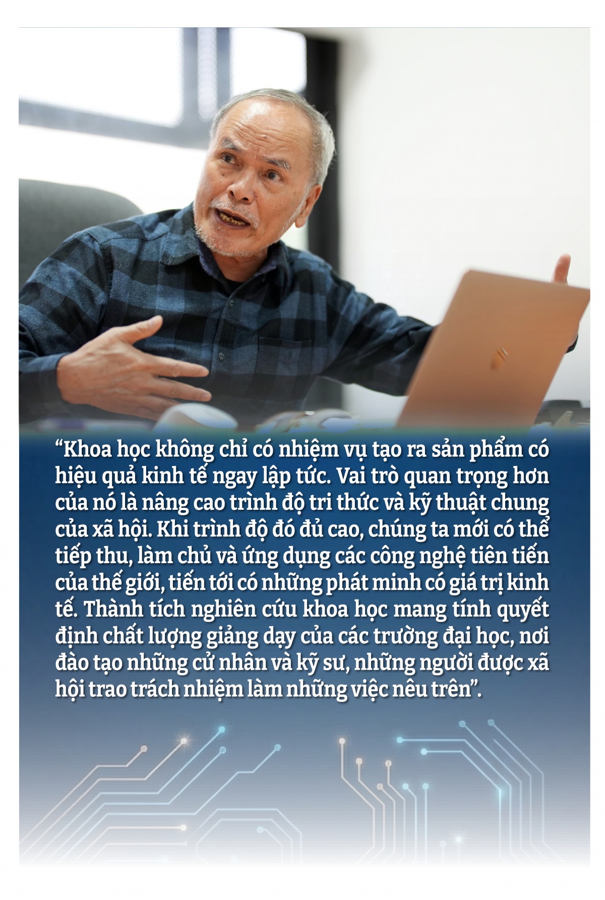 Tìm “đòn bẩy” cho trí tuệ Việt trong kỷ nguyên mới - Bài 2: “Khoa học không thể chạy theo phong trào, càng không thể trông chờ phép màu”