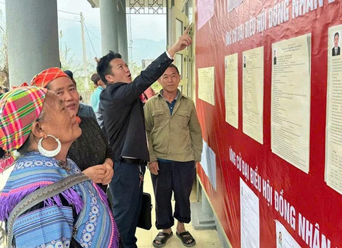 Bà con xã Trung Lý theo dõi danh sách người ứng cử đại biểu HĐND xã nhiệm kỳ 2026-2031.