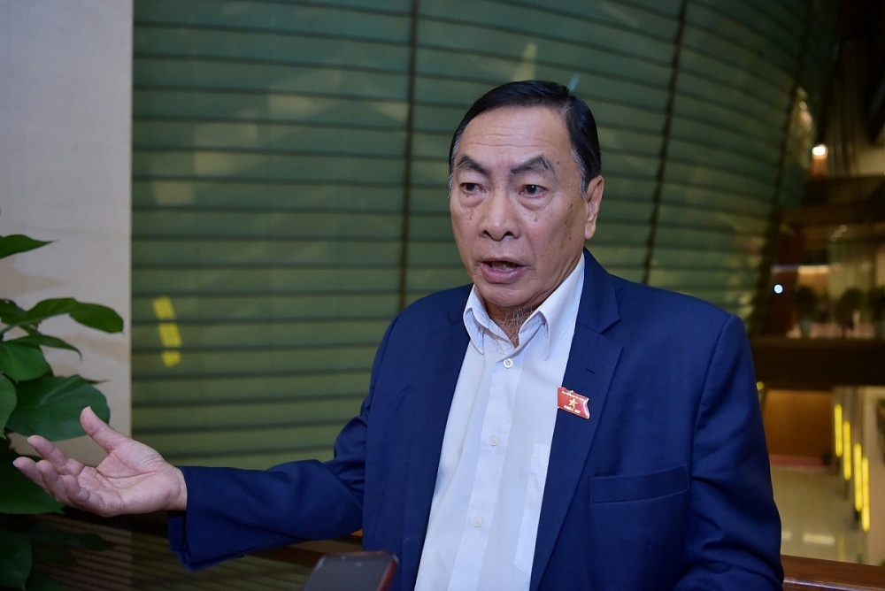 ĐBQH Phạm Văn Hòa, Ủy viên Ủy ban Pháp luật và Tư pháp của Quốc hội. Ảnh: QH