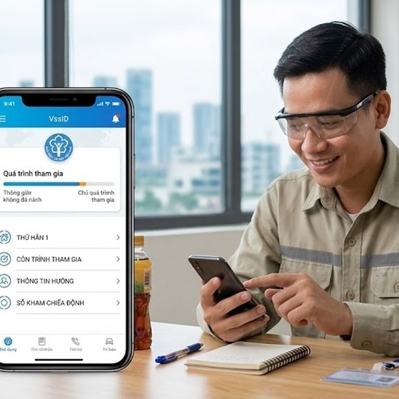 Cách đăng ký và nhận trợ cấp bảo hiểm xã hội qua ứng dụng số