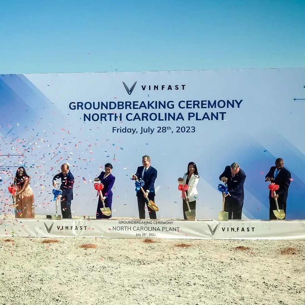 VinFast tiếp tục kế hoạch xây dựng nhà máy ở Mỹ