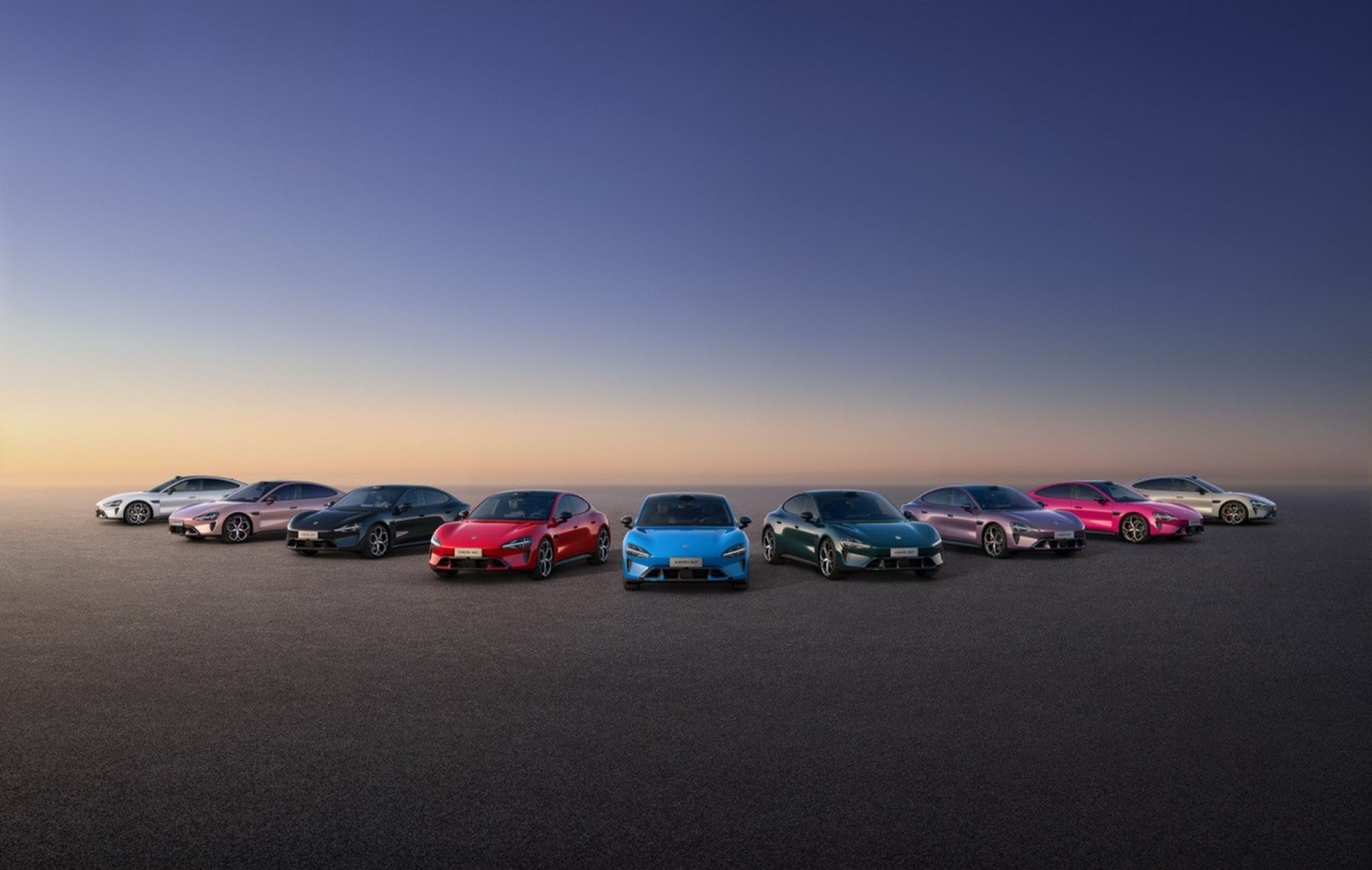 Các màu sơn của Xiaomi SU7 2026