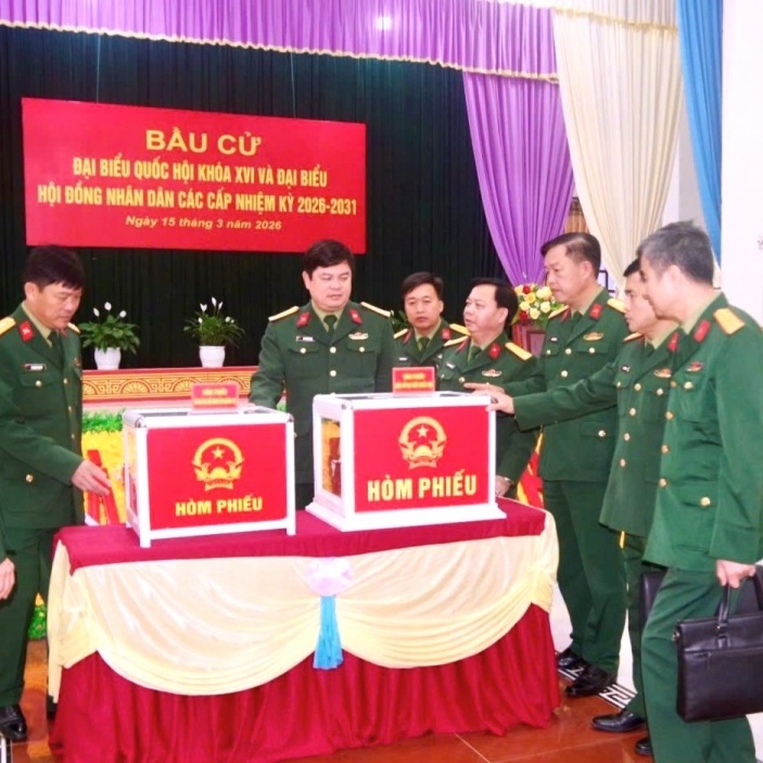 Các đơn vị quân đội sẵn sàng cho ngày hội bầu cử đại biểu Quốc hội và HĐND các cấp