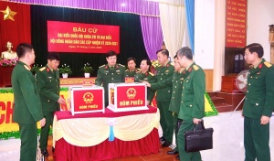Các đơn vị quân đội sẵn sàng cho ngày hội bầu cử đại biểu Quốc hội và HĐND các cấp