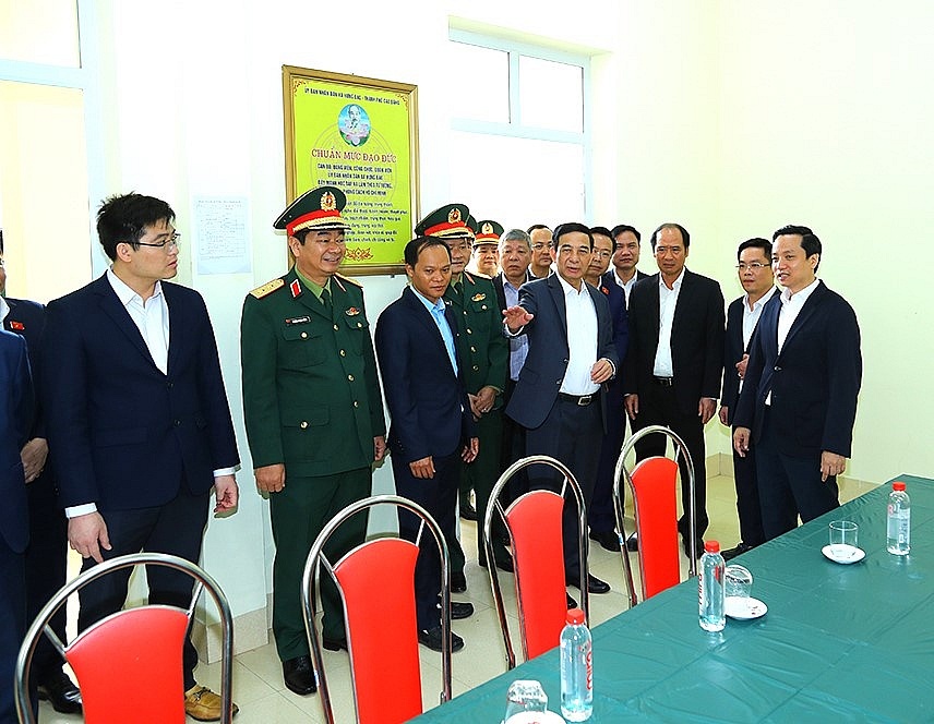 Công tác chuẩn bị được triển khai bài bản, huy động sự vào cuộc của cả hệ thống chính trị; cơ chế phối hợp giữa các cơ quan, đơn vị được duy trì chặt chẽ, phát huy vai trò của Mặt trận Tổ quốc các cấp. Nguồn ảnh: bqp.vn