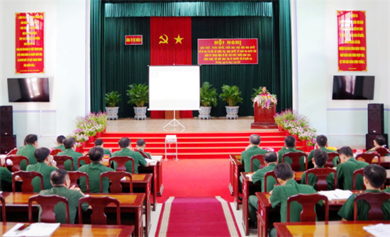 Tổ chức học tập, triển khai thực hiện Nghị quyết số 57 của Bộ Chính trị. Ảnh: ĐVCC