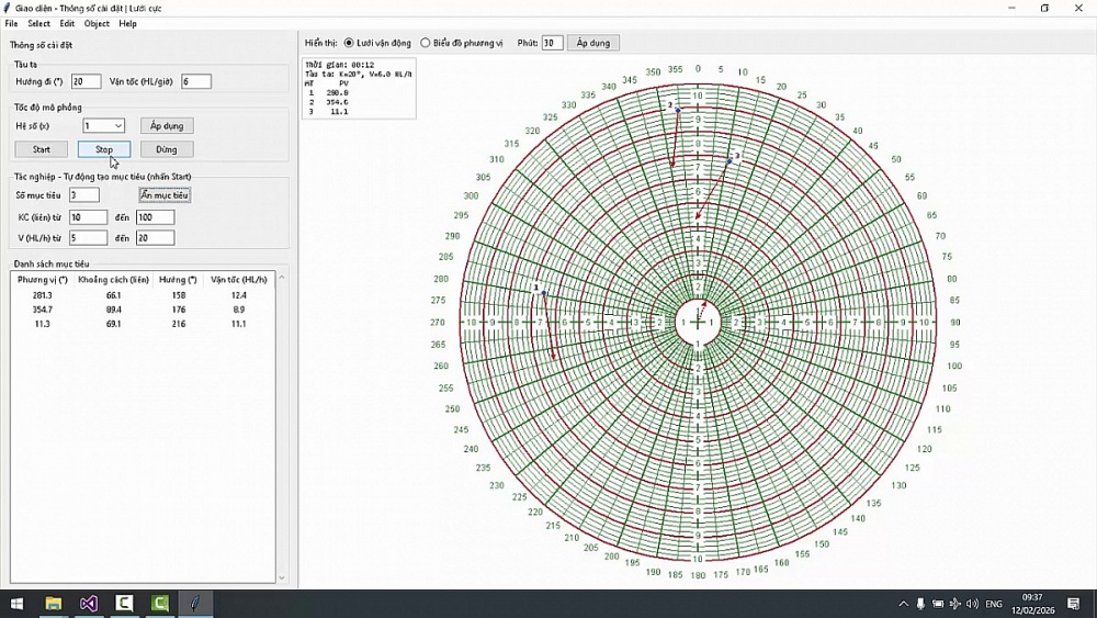 Để hỗ trợ bộ đội tự luyện tập tác nghiệp một cách chủ động, Đại úy Lê Văn Thu đã hoàn thiện phần mềm “Tác nghiệp”. Ảnh: ĐVCC