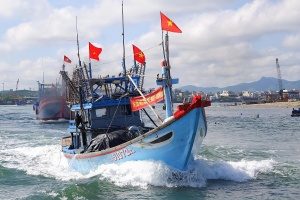 Ngư dân xã Núi Thành (TP Đà Nẵng) trúng đậm chuyến biển đầu năm