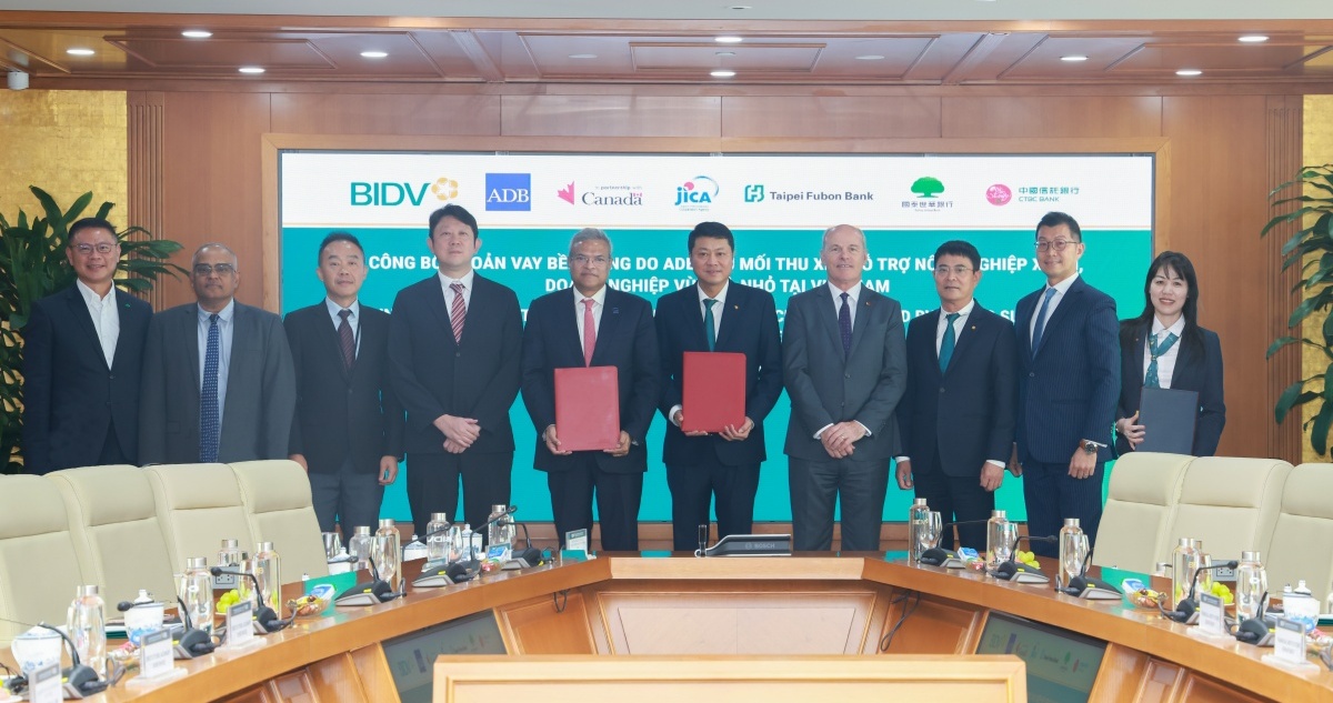 ADB, BIDV và các đối tác công bố khoản vay bền vững 250 triệu USD