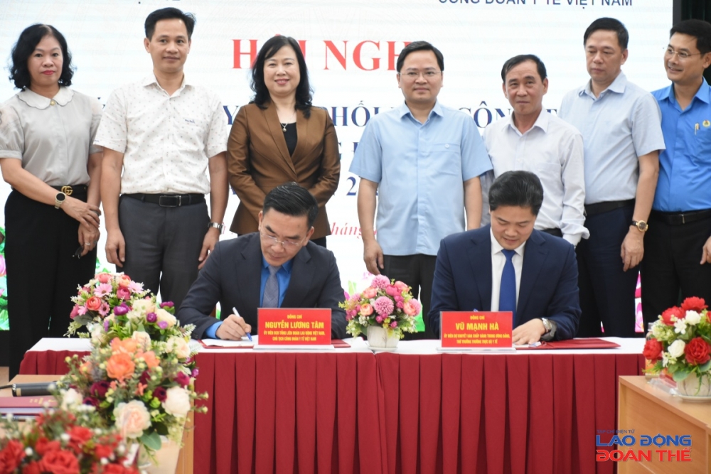 Ba "đơn hàng" đột phá của Chủ tịch Tổng Liên đoàn Lao động Việt Nam dành cho ngành Y tế Ba "đơn hàng" đột phá của Chủ tịch Tổng Liên đoàn Lao động Việt Nam dành cho ngành Y tế