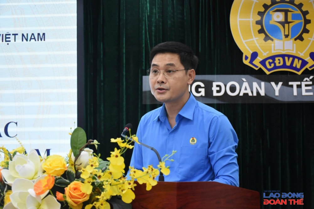 Ba "đơn hàng" đột phá của Chủ tịch Tổng Liên đoàn Lao động Việt Nam dành cho ngành Y tế Ba "đơn hàng" đột phá của Chủ tịch Tổng Liên đoàn Lao động Việt Nam dành cho ngành Y tế