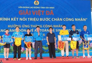Tây Ninh phát động Tháng Công nhân 2026: Đổi mới sáng tạo, nâng cao năng suất lao động