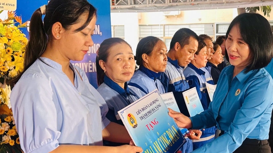 Công đoàn Đà Nẵng khẳng định vai trò chăm lo người lao động và bảo đảm an toàn lao động