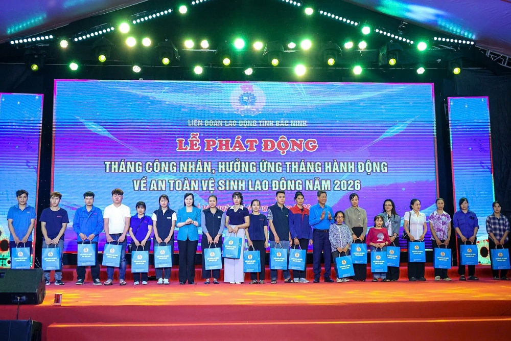 Bắc Ninh lan tỏa thông điệp an toàn và phúc lợi cho người lao động