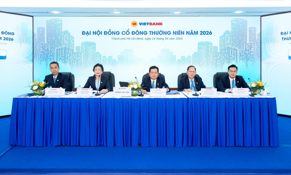 Vietbank tổ chức thành công Đại hội đồng cổ đông thường niên 2026, thông qua nhiều mục tiêu tăng trưởng quan trọng
