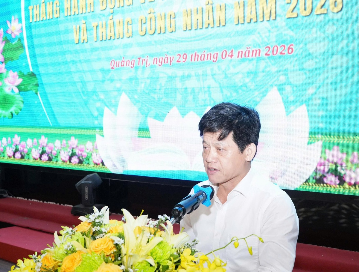 Quảng Trị: Phát động Tháng Công nhân và Tháng hành động về ATVSLĐ năm 2026