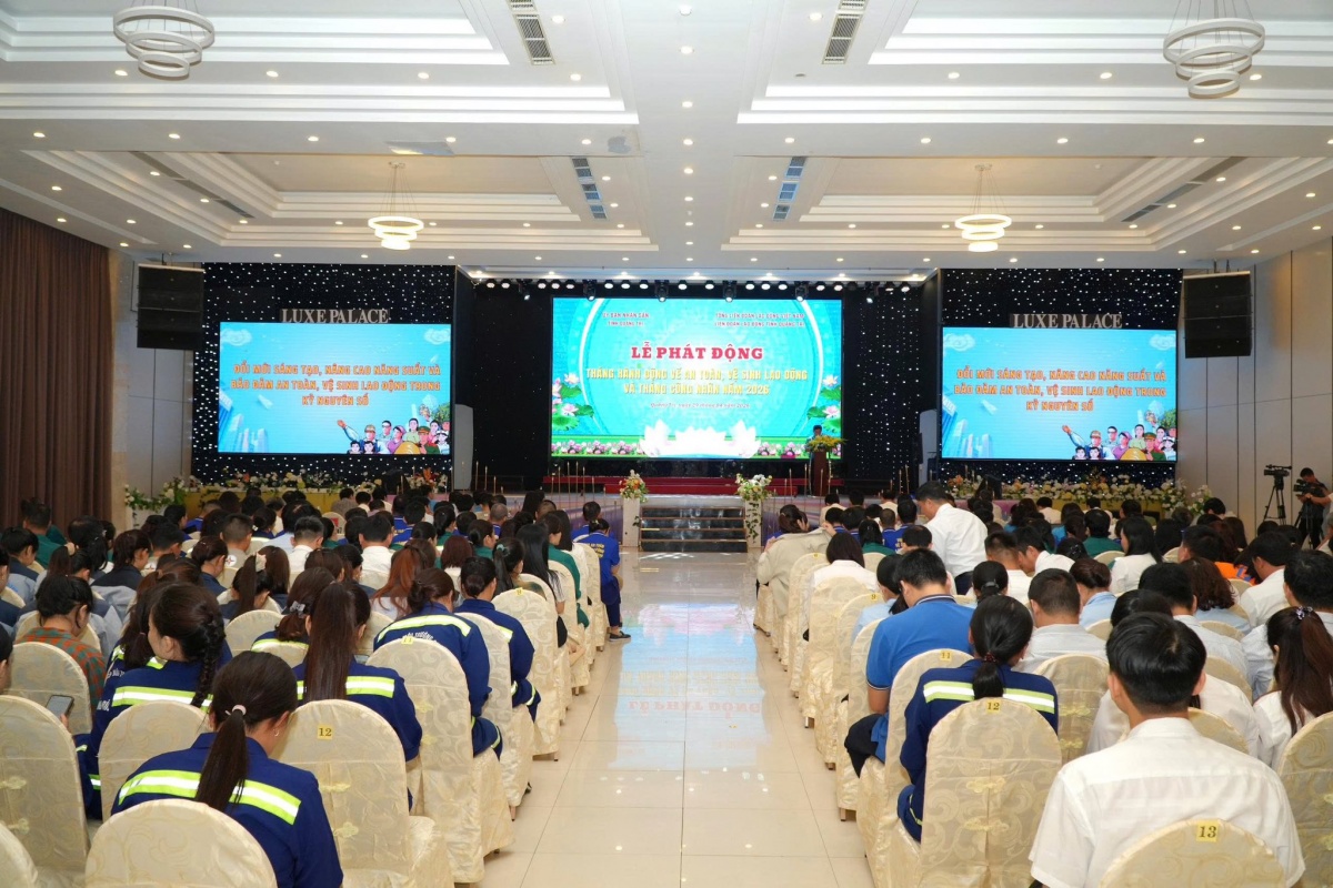 Quảng Trị: Phát động Tháng Công nhân và Tháng hành động về ATVSLĐ năm 2026