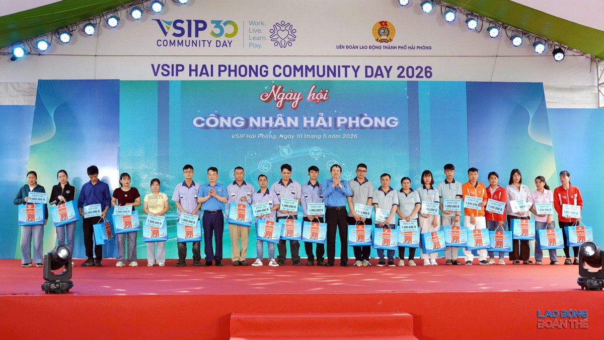 Công nhân Hải Phòng “cháy” cùng ngày hội hơn 5.000 người