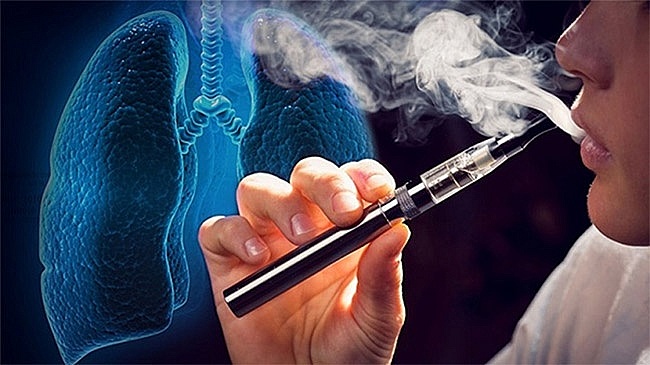 Thuốc lá điện tử gây ra nhiều hậu quả khôn lường cho trẻ vị thành niên. Ảnh: Internet 