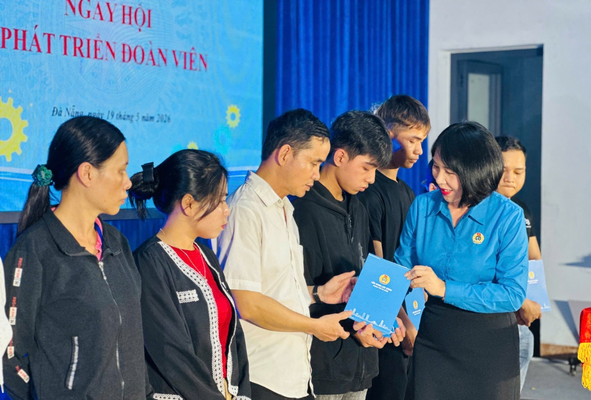 776 người lao động gia nhập Công đoàn tại Đà Nẵng