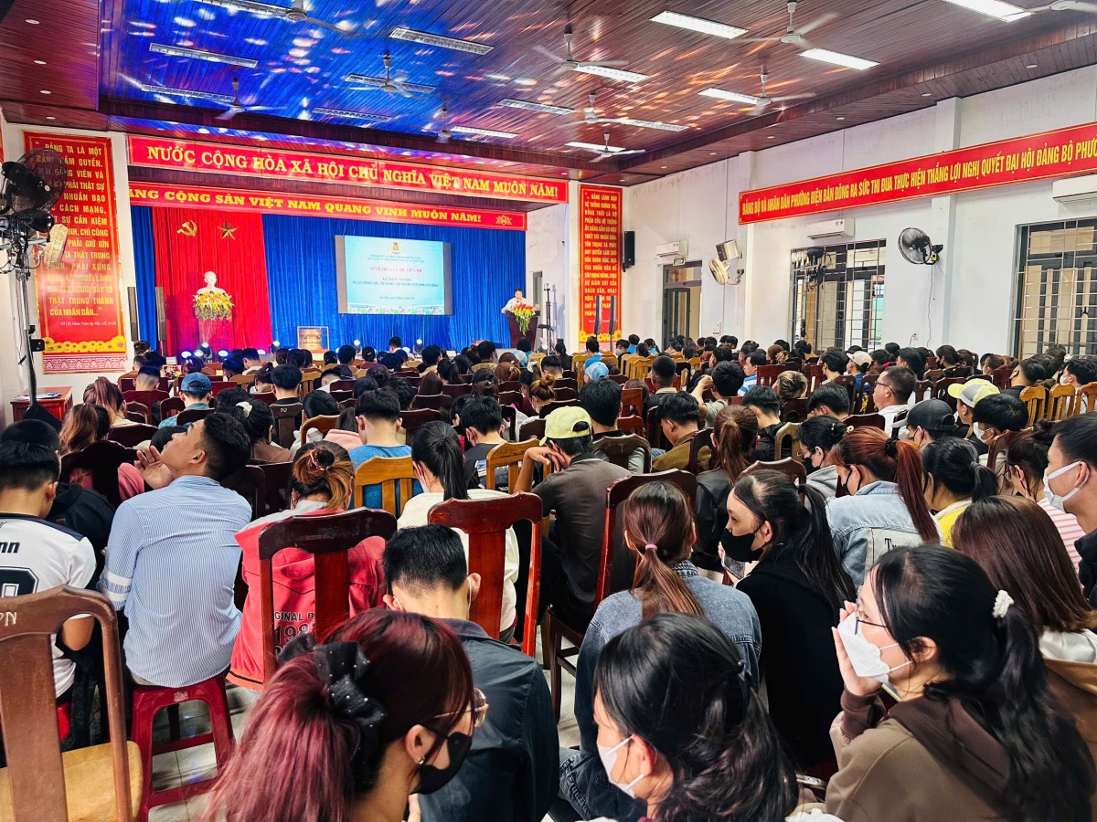 776 người lao động gia nhập Công đoàn tại Đà Nẵng